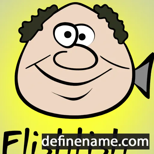 cartoon of the name Fischlin