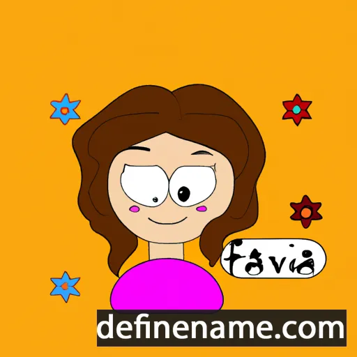 Flàvia cartoon