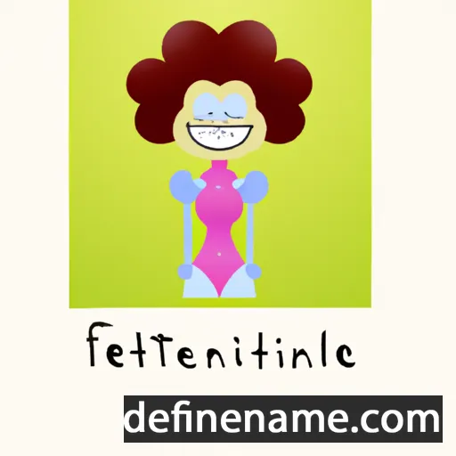 cartoon of the name Fleurentine