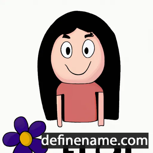 cartoon of the name Flor