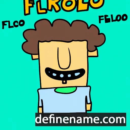 cartoon of the name Florcio