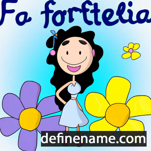 Florecita cartoon