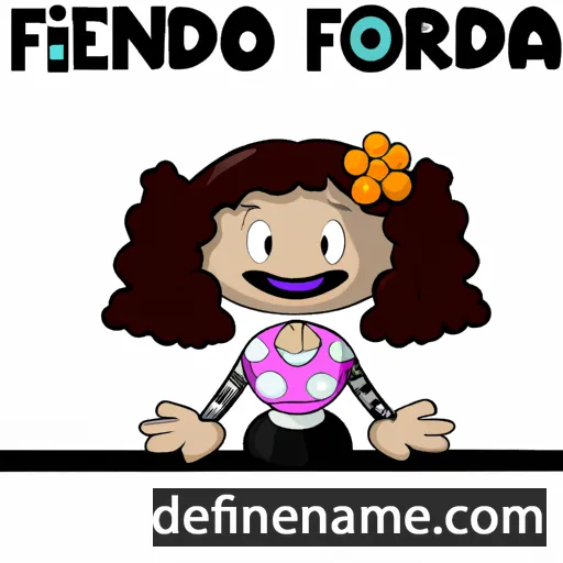 cartoon of the name Florenda