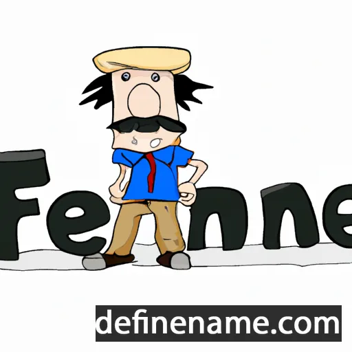 cartoon of the name Florenz