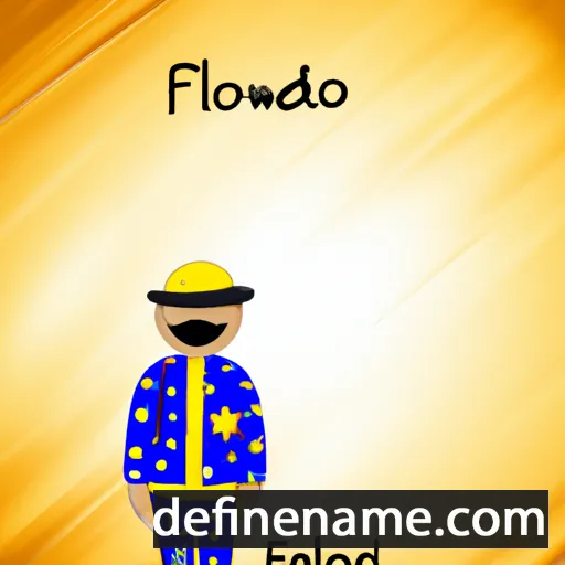 cartoon of the name Floridiano