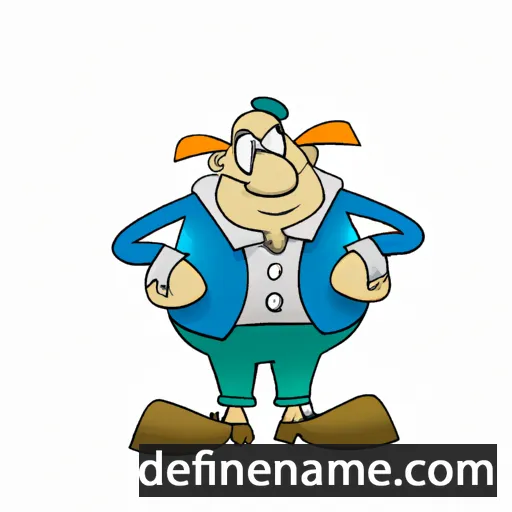 cartoon of the name Floridio