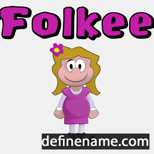 cartoon of the name Florieke