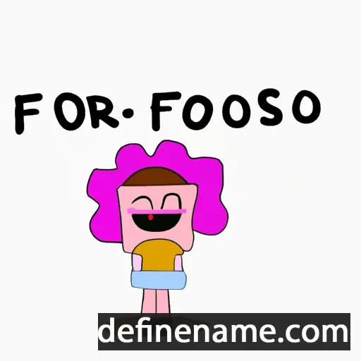 cartoon of the name Florrosa