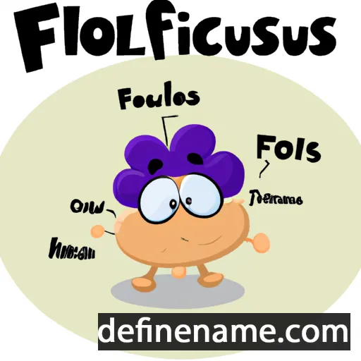 cartoon of the name Floscellus