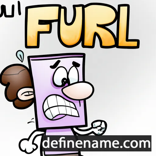 cartoon of the name Flurin