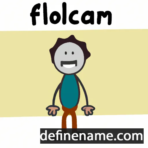 cartoon of the name Folcram