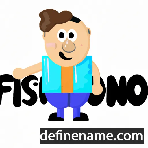 cartoon of the name Fonso