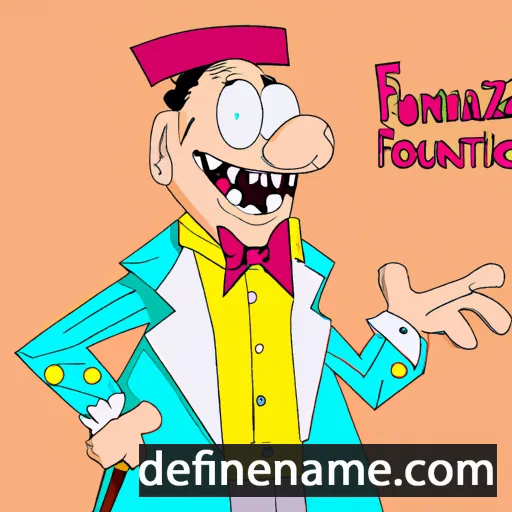 cartoon of the name Fortunaziano