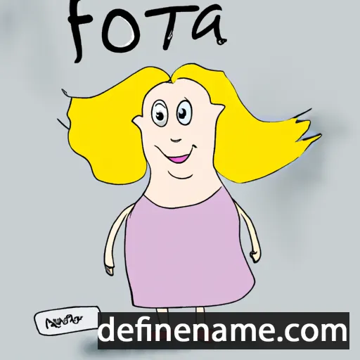 Fotima cartoon