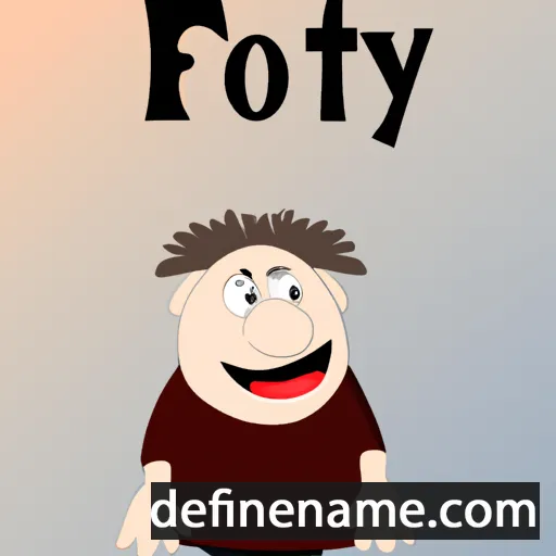 cartoon of the name Fotiy