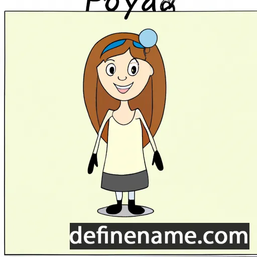 cartoon of the name Fotyna