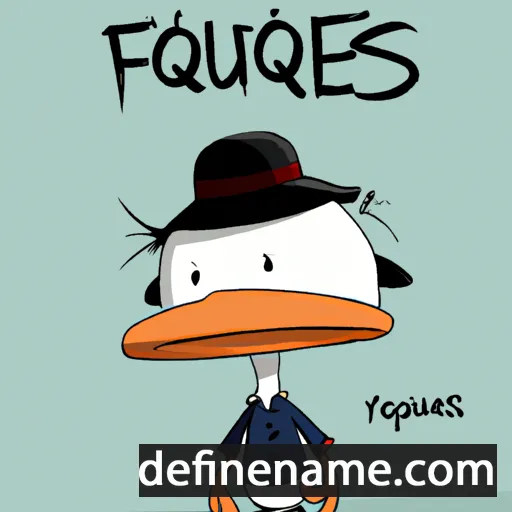 cartoon of the name Foulques