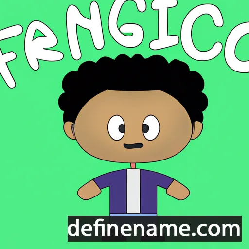 cartoon of the name Françésco