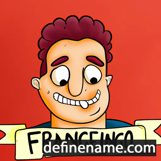 cartoon of the name Francelino