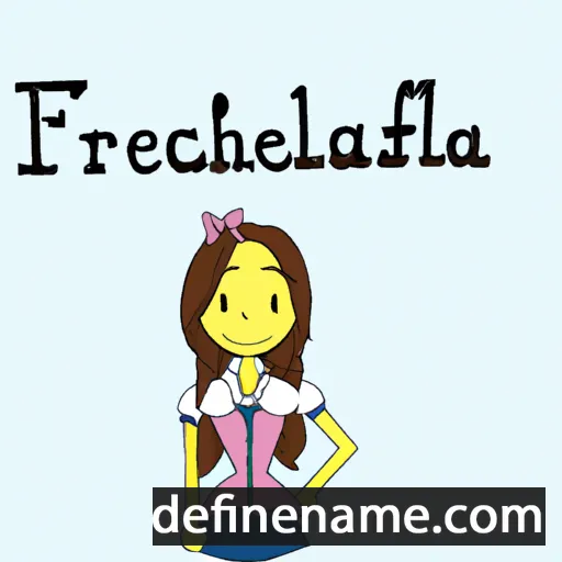 cartoon of the name Francella