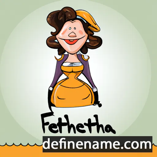 cartoon of the name Franchetta