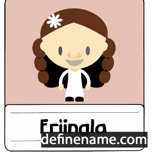 cartoon of the name Francilina