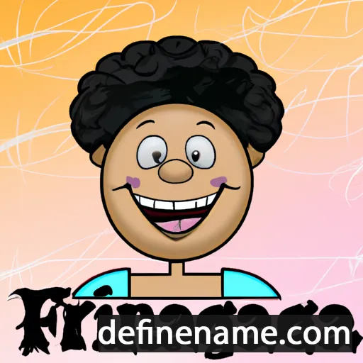 cartoon of the name Francina