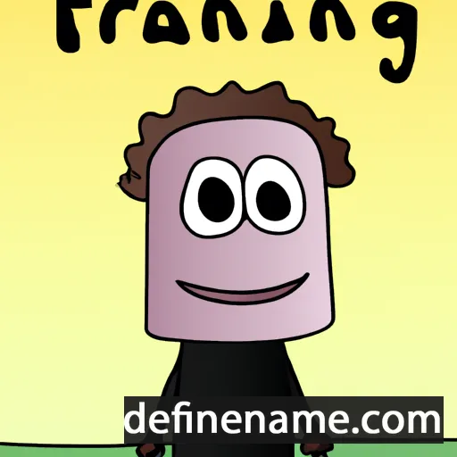 cartoon of the name Franclin