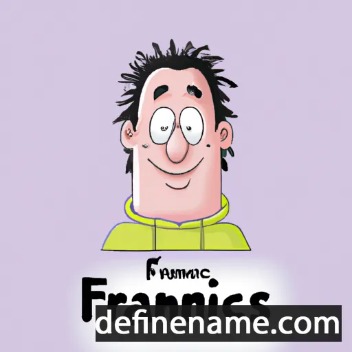 cartoon of the name Francois