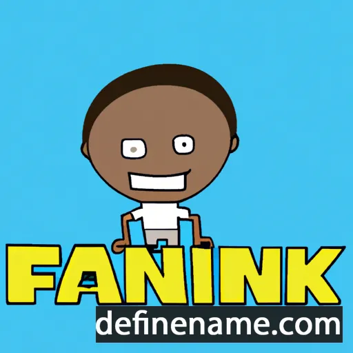 Franklynn cartoon