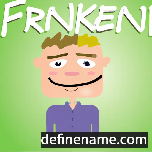 cartoon of the name Franzek