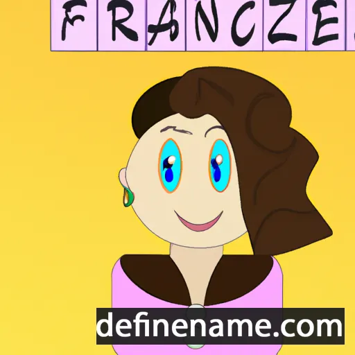 Franzesca cartoon