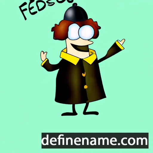 cartoon of the name Frédégonde