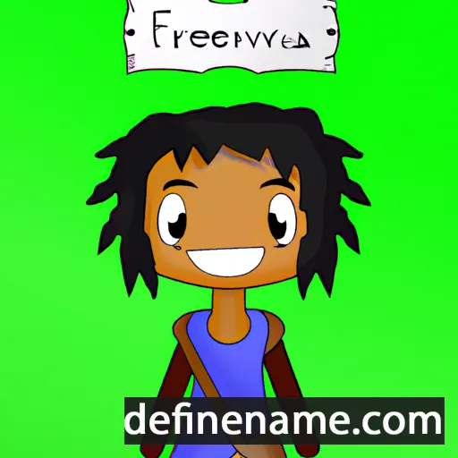 Freema cartoon