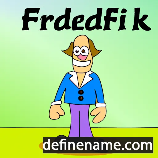 Freideriki cartoon