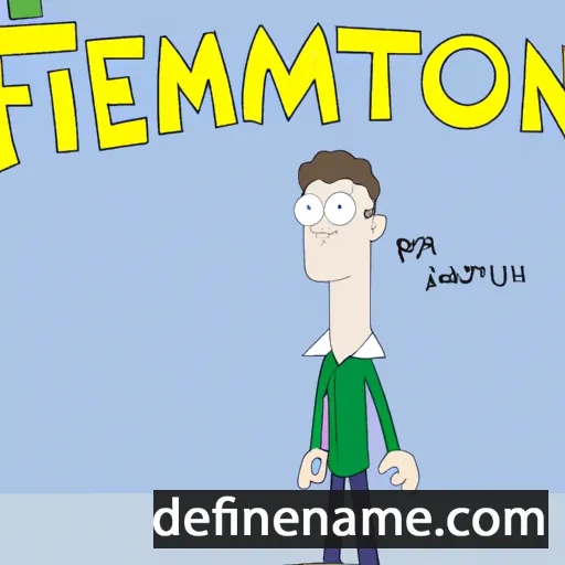 cartoon of the name Fremont