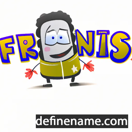 Frensis cartoon