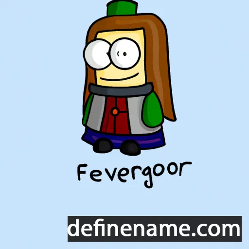 cartoon of the name Freygerðr