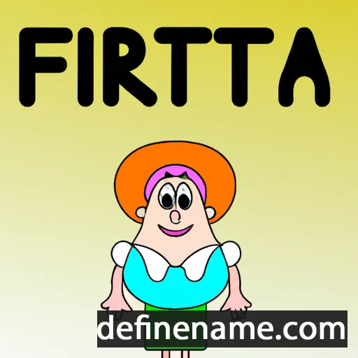 Frimetta cartoon