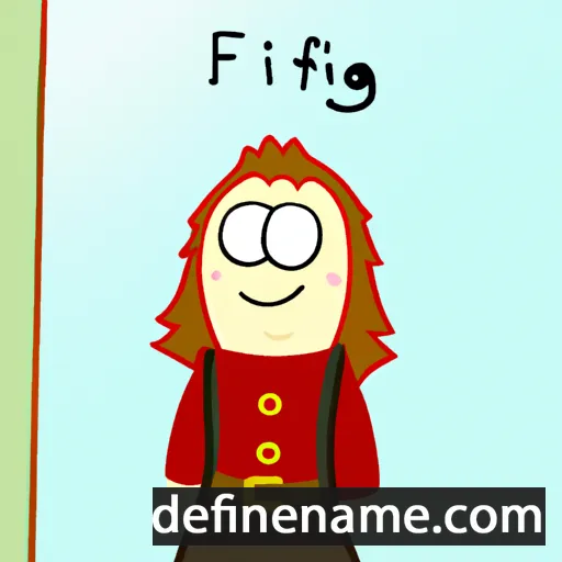 Friðlæifr cartoon