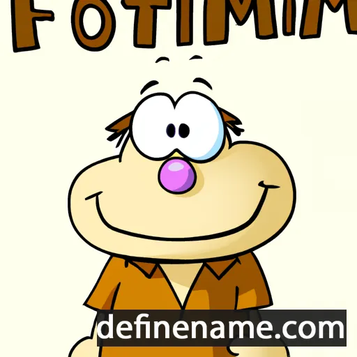 cartoon of the name Frohmut