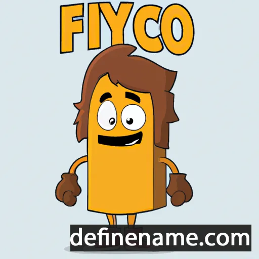 cartoon of the name Fryco