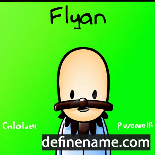 cartoon of the name Fulcran