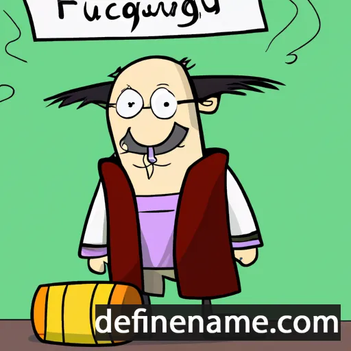 cartoon of the name Fulgencjusz