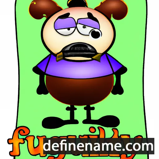 cartoon of the name Fulgenty