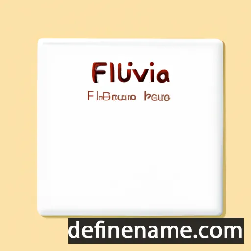 cartoon of the name Fulviana