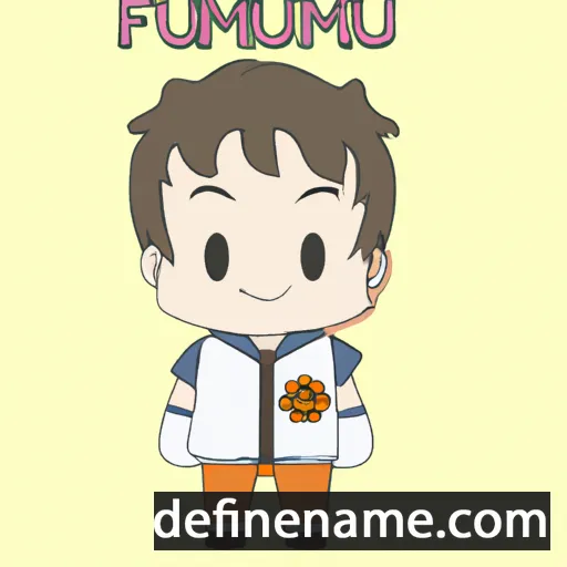 cartoon of the name Fuminori