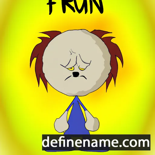 cartoon of the name Furian