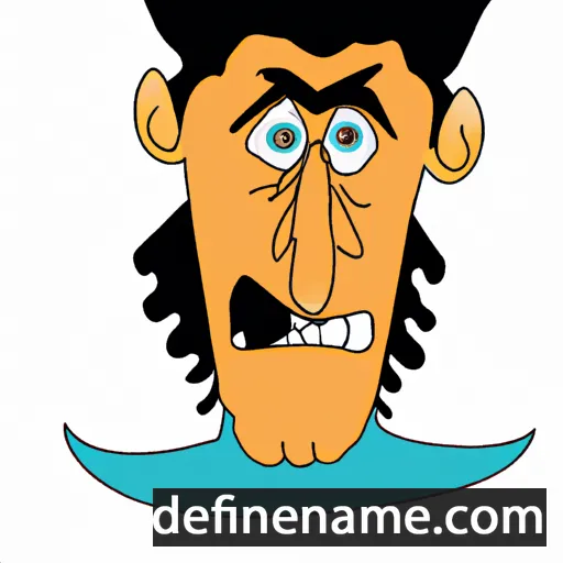 cartoon of the name Furiano