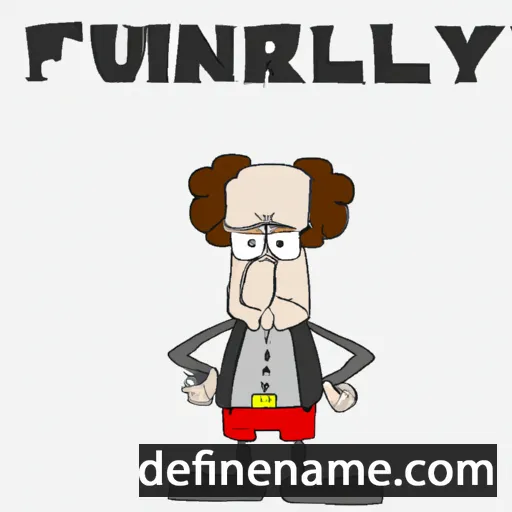 cartoon of the name Furnley